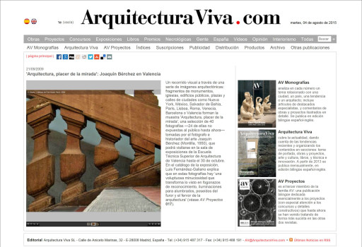 www.arquitecturaviva.com (21/09/2009)
