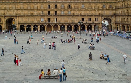 Plaza Mayor. Desde el Ayuntamiento. 2004