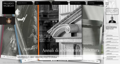Revistas de Annali  en http://www.palladiomuseum.org/