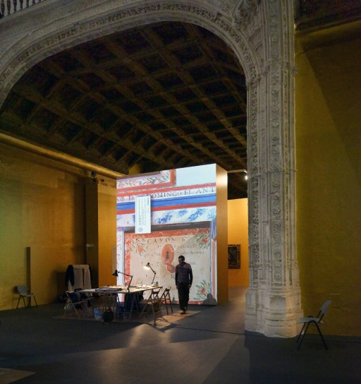 Museo de Santa Cruz. Montaje
“Espacios Greco”, en la exposición El Greco de Toledo (2014)