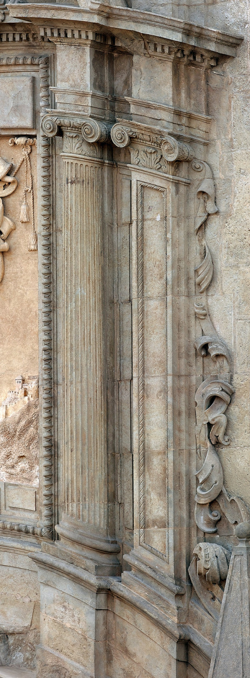 Xàtiva. Colegiata. Fachada norte. 2007