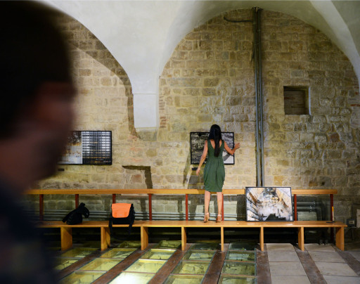 Palazzo Ducale-Sala della Colonna, Camerino, Italia, 2012