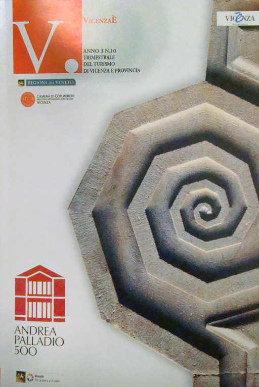 Revista V. VicenzaÈ, conmemorativa de Andrea Palladio 500 (Anno 3, N. 10 trimestrale del Turismo di Vicenza e Provincia)