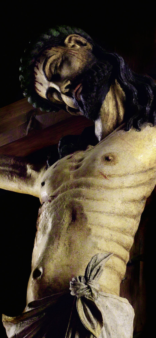 Cristo crucificado de la parroquia del Salvador Valencia. Siglo XIII. 2007