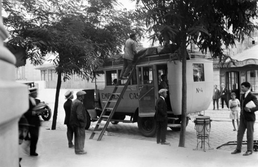RUTH MATILDA ANDERSON, 7/VIII - 12/IX/1924. Autobús a Santiago. Galicia: Vigo - Pontevedra