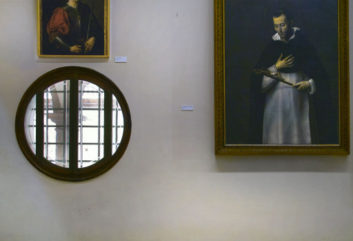 Colegio del Patriarca. El claustro desde el actual museo